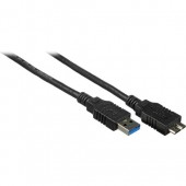 Pearstone USB 3.0 Type A Male to Micro Type B Male Cable - 10'