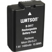 Watson EN-EL21 Lithium-Ion Battery Pack (7.4V, 1400mAh)