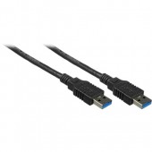 Pearstone USB 3.0 Type A Male to Type A Male Cable - 6'