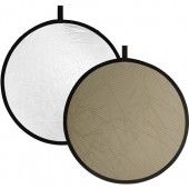 Impact Collapsible Circular Reflector Disc - Soft Gold/White - 12