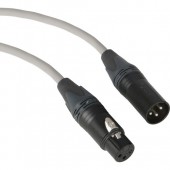 Kopul Premium Performance 3000 Series XLR M to XLR F Microphone Cable - 6' (1.8 m), Gray