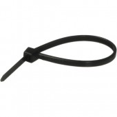 Pearstone 4 Plastic Cable Ties - Black (20-Pack)