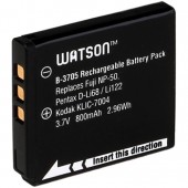 Watson D-Li68 / NP-50 / KLIC-7004 Lithium-Ion Battery Pack (3.7V, 800mAh)