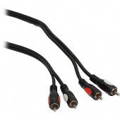 Pearstone 2 RCA Male to 2 RCA Male Audio Cable (50')