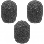 Auray WLF-014-3 Foam Windscreens for 1/4 Diameter Microphones (3 Pack)