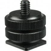 Revo Hot Shoe to 1/4-20 Male Post Adapter