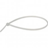 Pearstone 8 Plastic Cable Ties - Clear (100-Pack)
