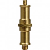 Impact Double Ended Spigot with 1/4-20 and 3/8 Male Threads