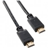 Pearstone 6' High-Speed HDMI Cable with Ethernet (Black)