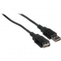 Pearstone USB 2.0 Type A Male to Type A Female Extension Cable (10')