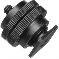 Pearstone Accessory Shoe Adapter with 1/4-20 Stud Connector