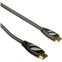 Pearstone High-Speed Mini HDMI (Type C) to HDMI (Type A) Cable with Ethernet - 1.5' (0.5 m)
