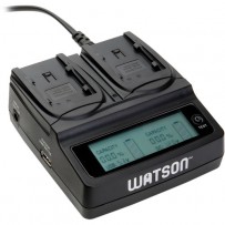Watson Duo LCD Charger for BP-800 Series Batteries