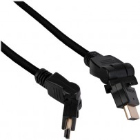 Pearstone 3' Swiveling HDMI Type A Male to Type A Male Cable