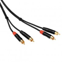 Kopul 2 RCA Male to 2 RCA Male Stereo Audio Cable (25 ft)