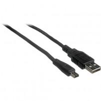 Pearstone USB 2.0 Type A Male to Type B Mini Male Cable (10')