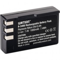 Watson EN-EL9A Lithium-Ion Battery Pack (7.4V, 1000mAh)
