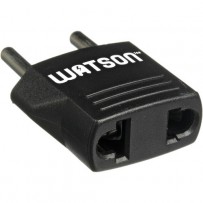 Watson Adapter Plug - 2-Prong USA to 2-Prong Europe