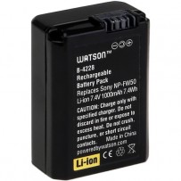 Watson NP-FW50 Lithium-Ion Battery Pack (7.4V, 1000mAh)