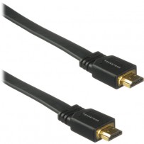 Pearstone Flat High-Speed HDMI to HDMI Cable with Ethernet - 10'