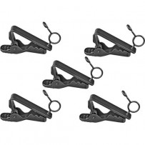 Auray Lav Mic Tie Clips for the Sony ECM-77 (5-Pack)