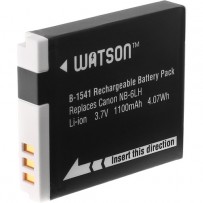 Watson NB-6LH Lithium-Ion Battery Pack (3.7V, 1100mAh)