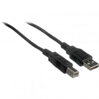 Pearstone USB 2.0 Type A Male to Type B Male Cable - 25' (7.6 m)