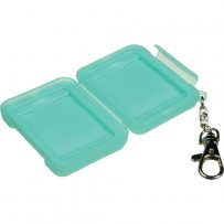Ruggard Memory Card Case for 2 Compact Flash Cards (Light Green)