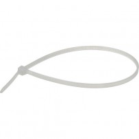 Pearstone 8 Plastic Cable Ties - Clear (20-Pack)