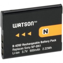 Watson NP-BN1 Lithium-Ion Battery Pack (3.7V, 600mAh)