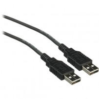 Pearstone USB 2.0 Type A Male to Type A Male Cable (Black) - 6' (1.8 m)